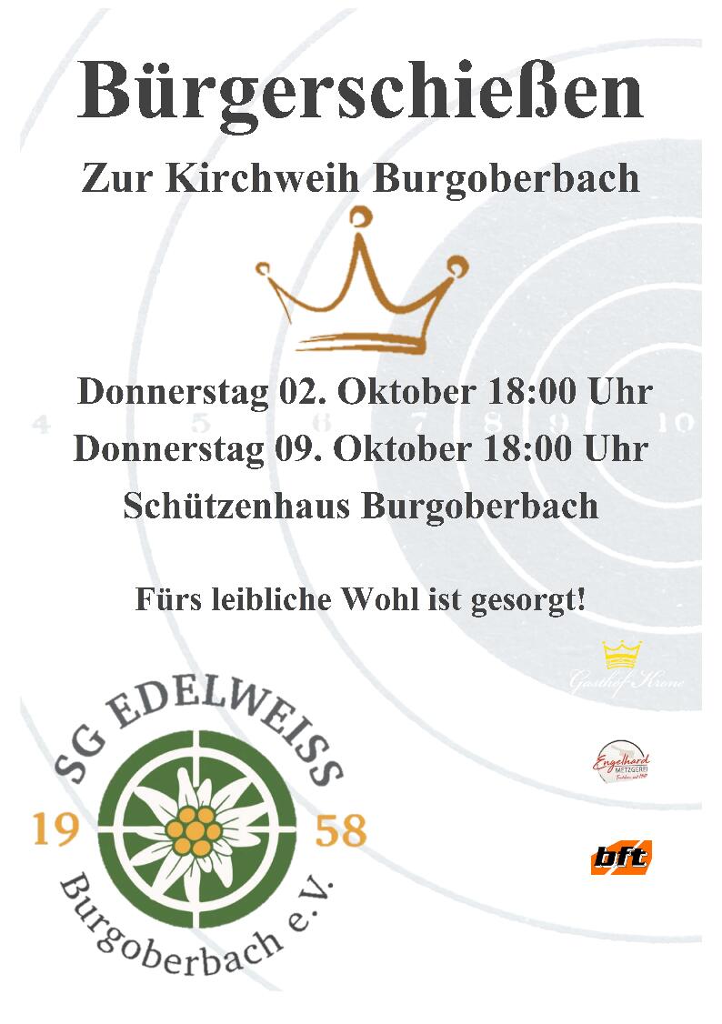 Bürgerschießen 2025
